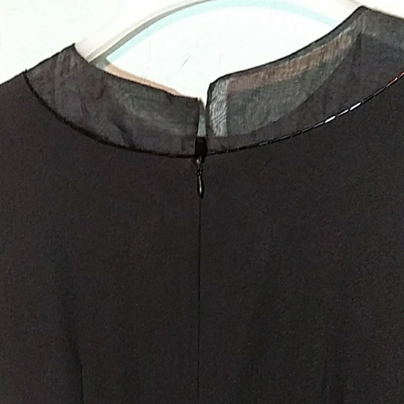 Kasper A.S.L Little Black Dress. Size 4 - Picture 5 of 8